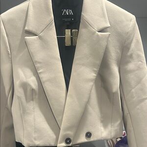 Zara Cream Blazer